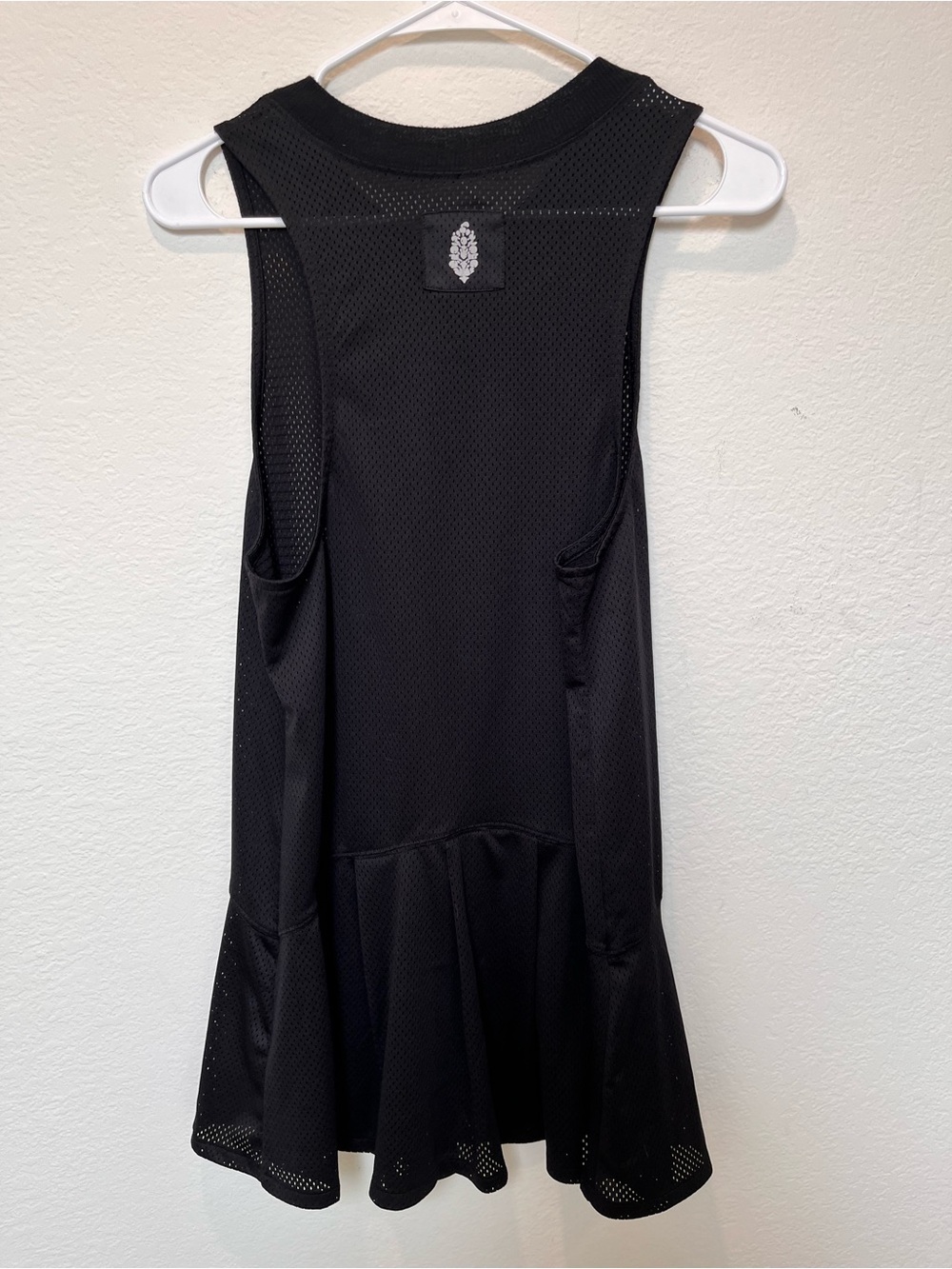 FP Movement By Free People Black Mesh Peplum Dress - Picture 6 of 10